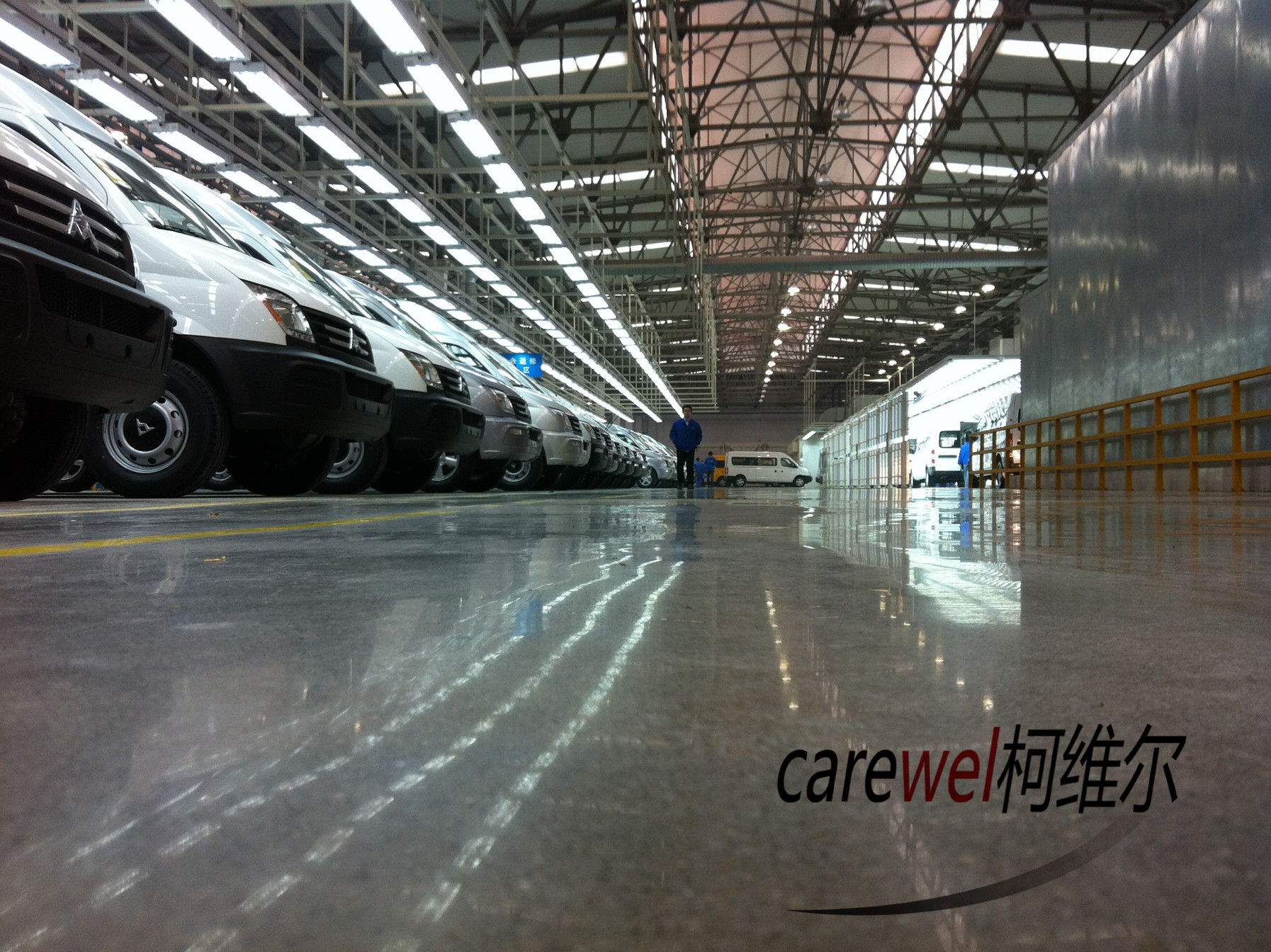 上汽集團混凝土密封固化劑地坪
